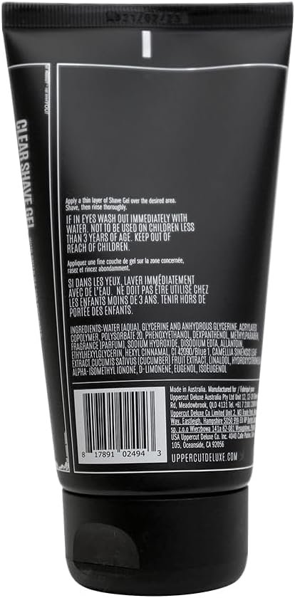Uppercut Deluxe Clear Shave Gel 120ml