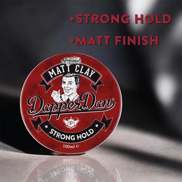 Dapper Dan Strong Hold Matte Clay, 100ml