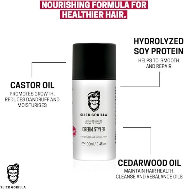 Slick Gorilla Hair Cream Styler 100ML