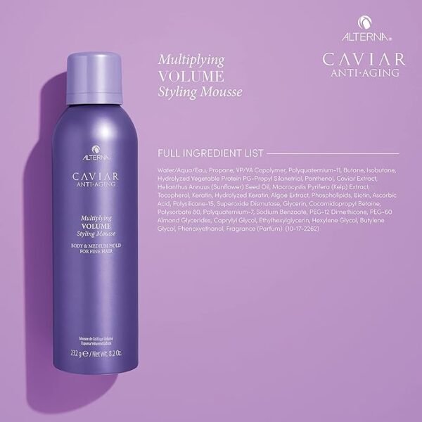 Alterna  Caviar Multiplying Volume Styling Mousse 232g