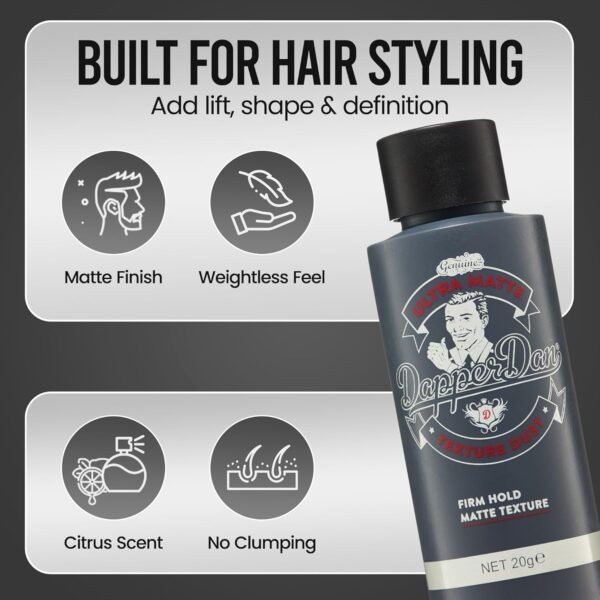 Dapper Dan Ultra Matte Texture Dust 20G