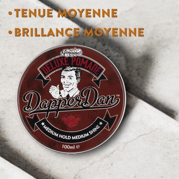 Dapper Dan Deluxe Pomade Medium Hold Medium Shine 100ml
