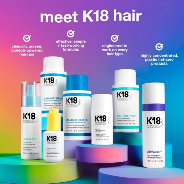 k18 - AirWash dry shampoo 118ml