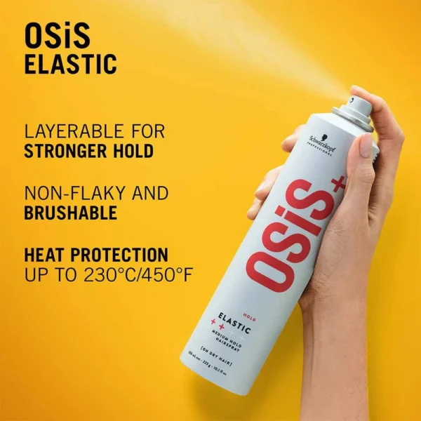 Schwarzkopf Professional OSiS Elastic Medium Hold Hairspray 500ml