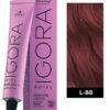 Schwarzkopf Igora Royal Fashion Lights Permanent Highlight Color Creme L-88 Red Extra) 60ml