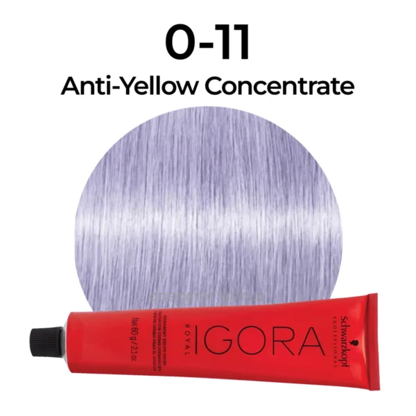Schwarzkopf Professional Igora Royal Permanent Color Creme, 0-11 60ml