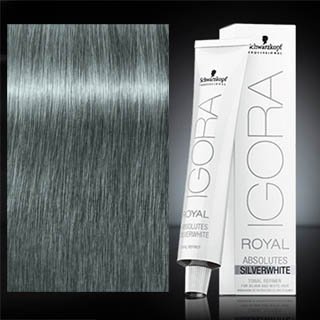 Schwarzkopf Professional Igora Royal Absolutes Silver white Silver, 60 ml