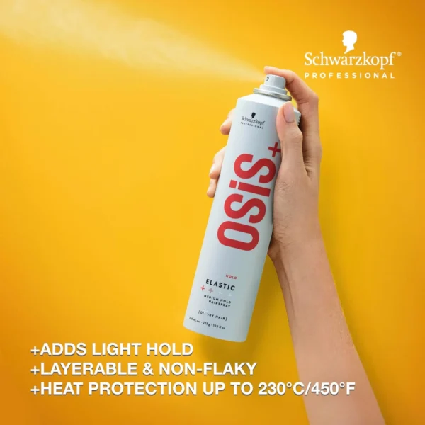 Schwarzkopf Professional OSiS Elastic Medium Hold Hairspray 300ml