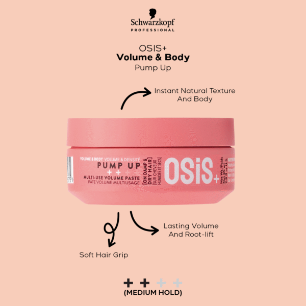 Schwarzkopf Professional OSiS Pump Up Multi-Use Volume Paste 85ml