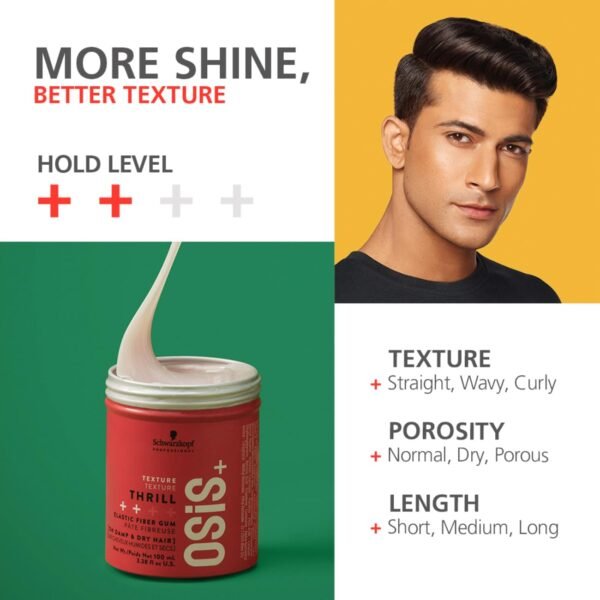 Schwarzkopf Professional OSiS Thrill Elastic Fibre Gum 100ml